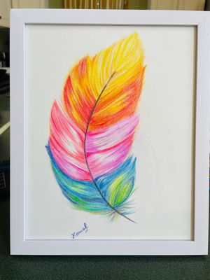 Colored Pencil Art w
