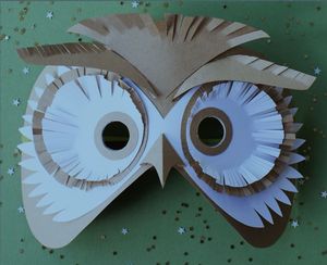 Owl Mask Craft for H