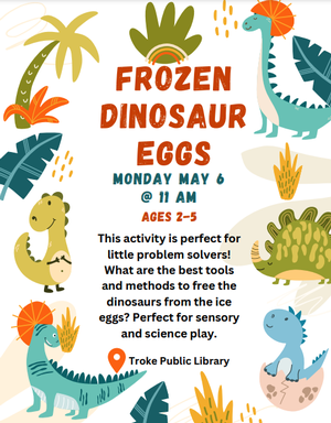 Frozen Dinosaur Eggs