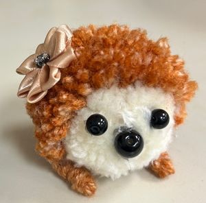 Make a Pompom Hedgeh