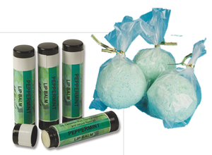 Lip Balm + Bath Bomb