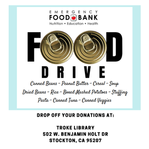 Food Drive: June 1st