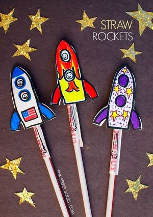 S.T.E.M Straw Rocket