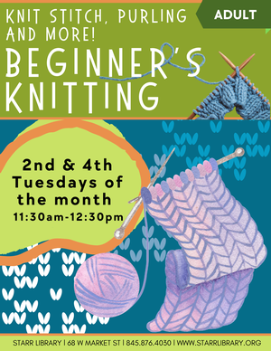 Knit Stitch, Purling