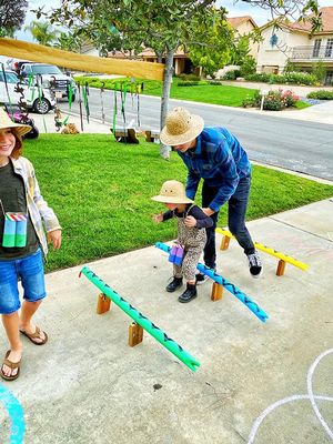 Dino Obstacle Course