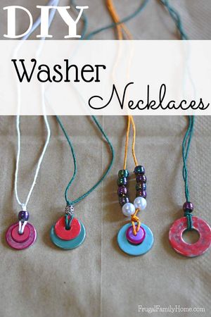 Washer Necklace: (Gr
