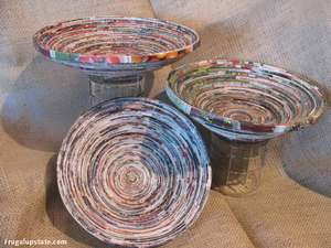 Recycled Magazine Bo