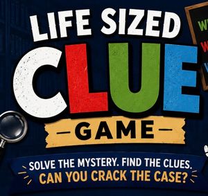 Life-Sized CLUE GAME