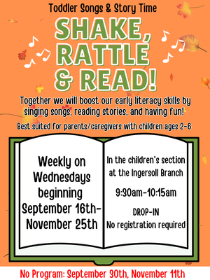 Shake, Rattle, & Read