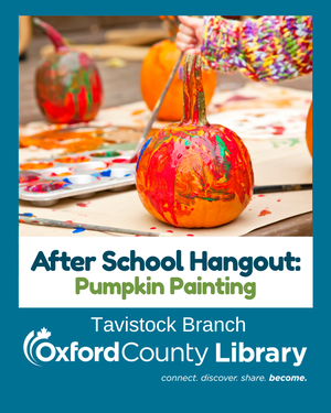 After School Hangout: Pumpkin Painting!