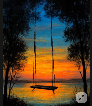 Paint Night on Wood