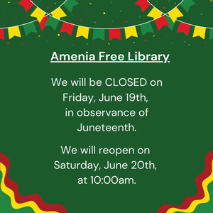 LIBRARY CLOSED - Jun
