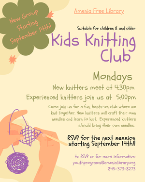 Kids Knitting Club
