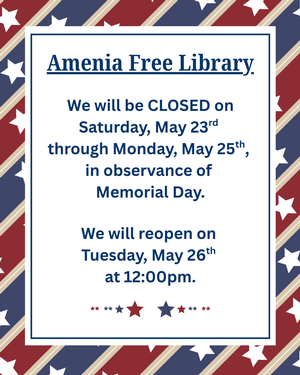 LIBRARY CLOSED - Mem