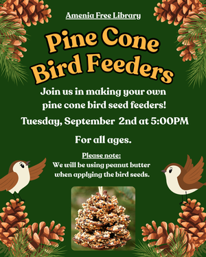Pine Cone Bird Feede