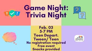 Game Night: Trivia N Game Night: Trivia N