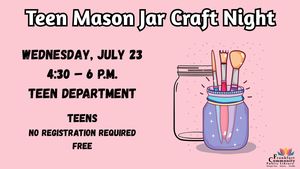 Teen Mason Jar Craft