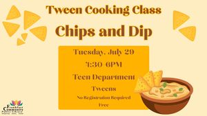 Tween Cooking Class: