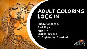 Adult Coloring Lock- Adult Coloring Lock-