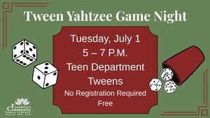 Tween Game Night: Ya