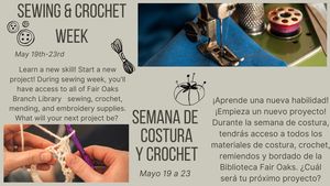 Sewing & crochet wee