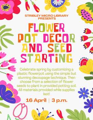 Flower Pot Decoratin