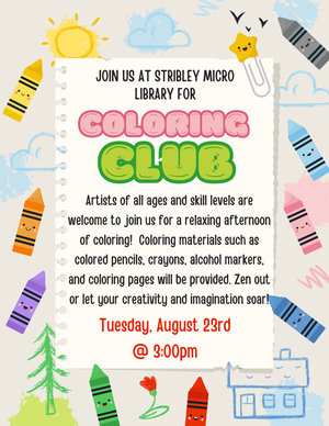 Coloring Club: Mini Coloring Club: Mini