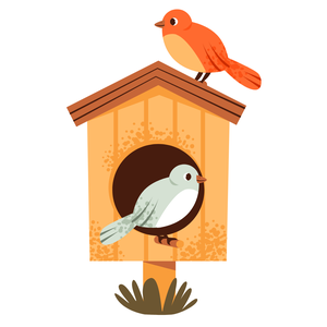 Paint a Birdhouse Paint a Birdhouse