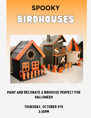 Spooky Birdhouses