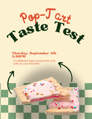 Pop-Tart Taste Test Pop-Tart Taste Test