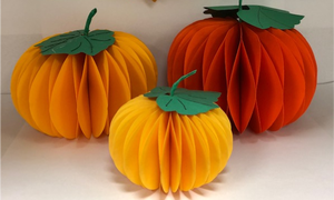 Make a Paper Pumpkin
