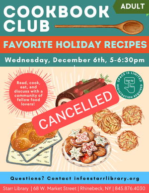 CANCELLED - Cookbook