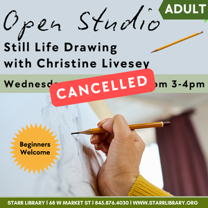 CANCELLED: Open Stud