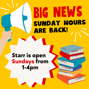 Sunday Hours Begin!
