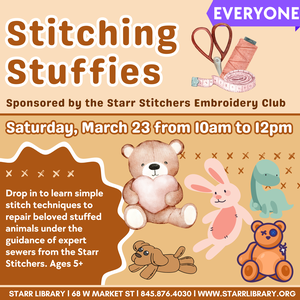Stitching Stuffies: 