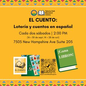 Bilingual storytime/Libros y canciones, Wednesday, April 12th