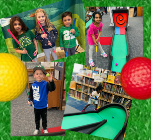 Mini Golf at the Lib