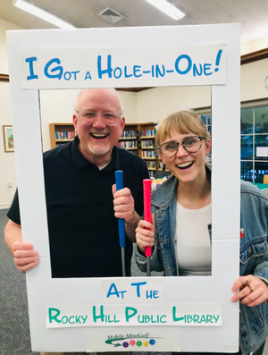 Mini Golf at the Lib