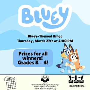Bluey-Themed Bingo -