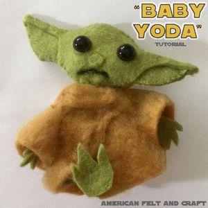 DIY Baby Yoda Felt D