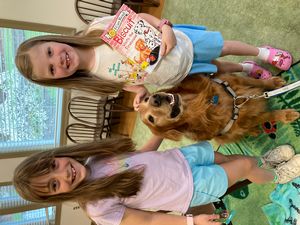 Pat a Therapy Dog: H