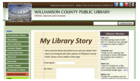 Tell My Library Story